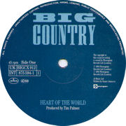 12” single centre label (special edition)
