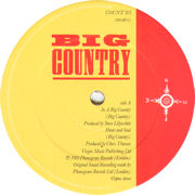 12” single centre label