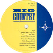 12” single centre label