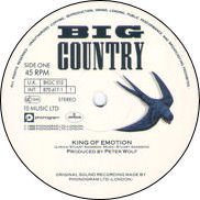 12” single centre label