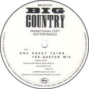 12” single centre label (promo)