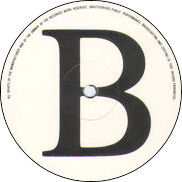 12” single centre label side B (promo)