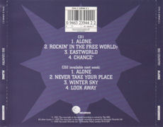 CD single #1 back
