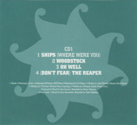CD single #1 back