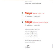 French CD single back
