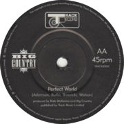 7” single centre label side AA