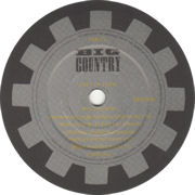 7” single centre label