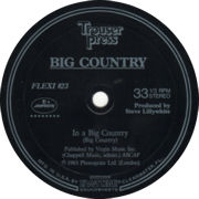7” Trouser press single centre label
