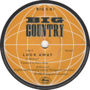 2 x 7” single centre label #1