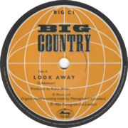 7” single centre label