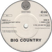 7” single centre label (side A)