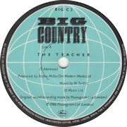7” single centre label