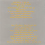 CD booklet back