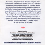 CD booklet back