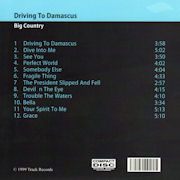 CD sleeve back