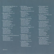 CD sleeve back
