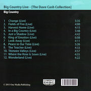 CD sleeve back