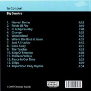 CD sleeve back