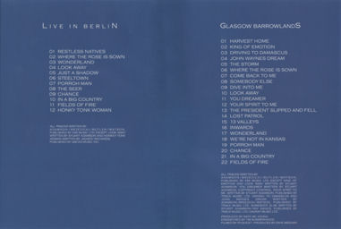 DVD sleeve inside