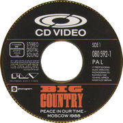 Laserdisc centre label