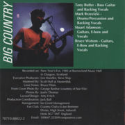 CD booklet back