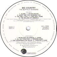 LP centre label (Side A)
