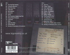 CD case back