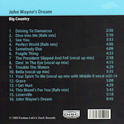 CD sleeve back