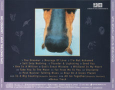 US CD case back