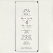 CD sleeve back