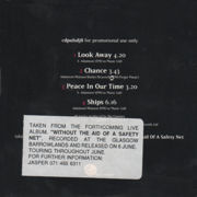 CD sleeve back